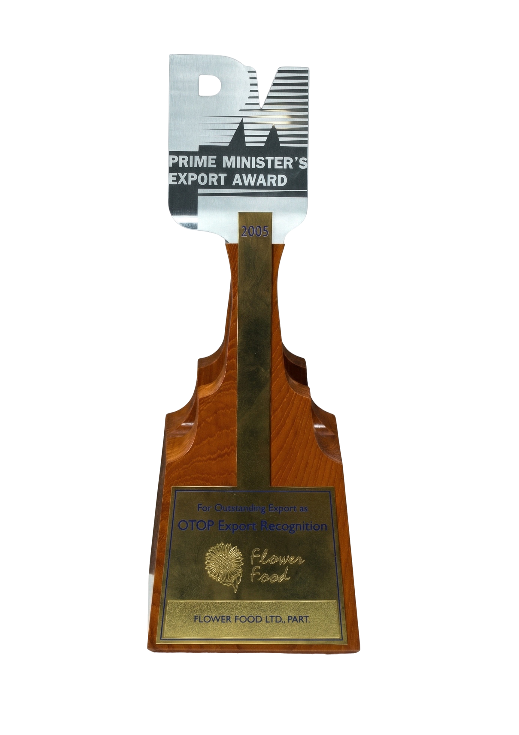 Prime Minister's Export Award 2005 - Flower Food